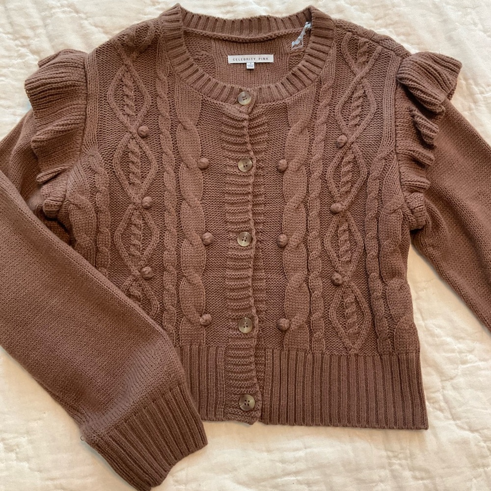 Celebrity pink sweater
